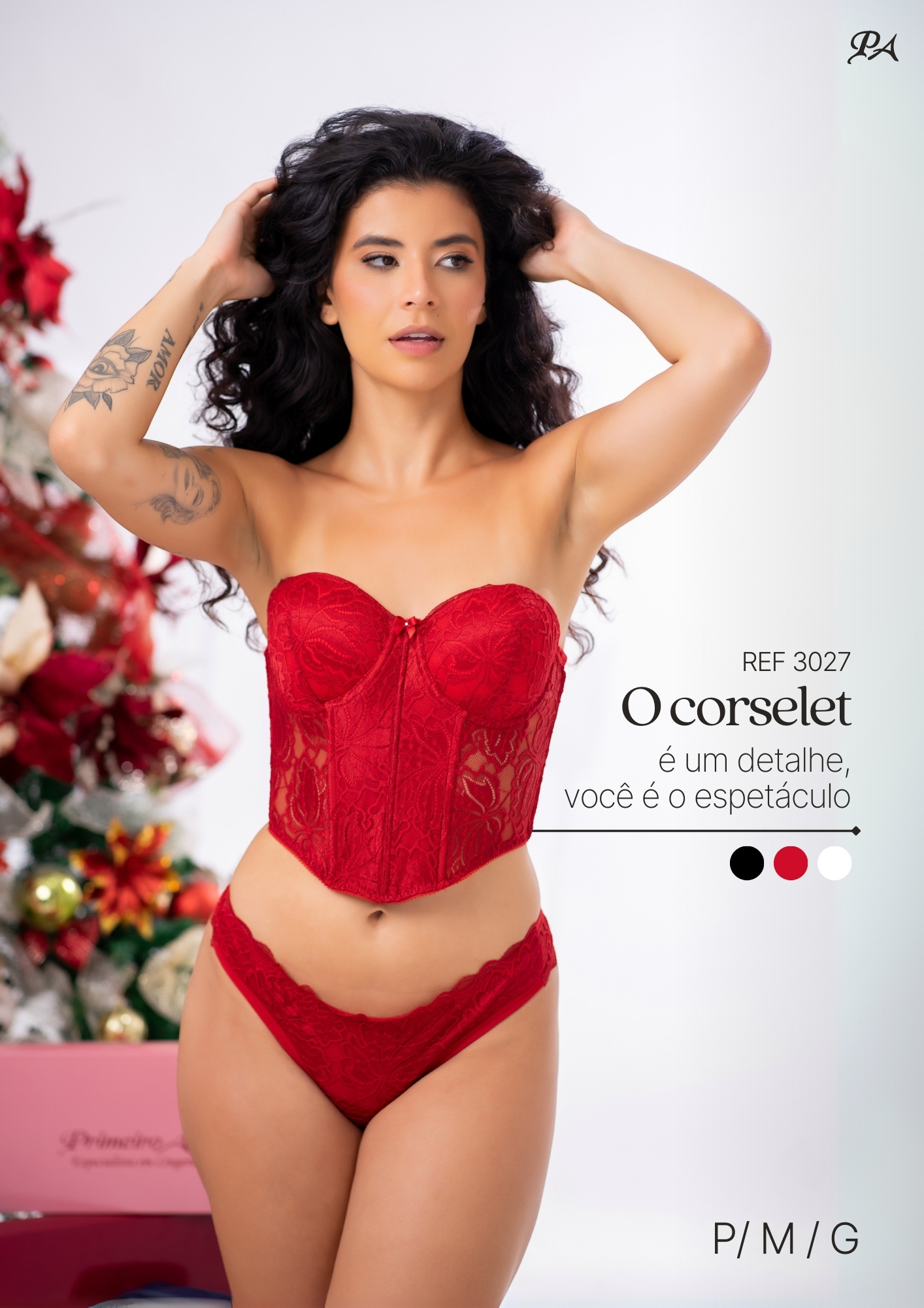 foto corselet renda-se