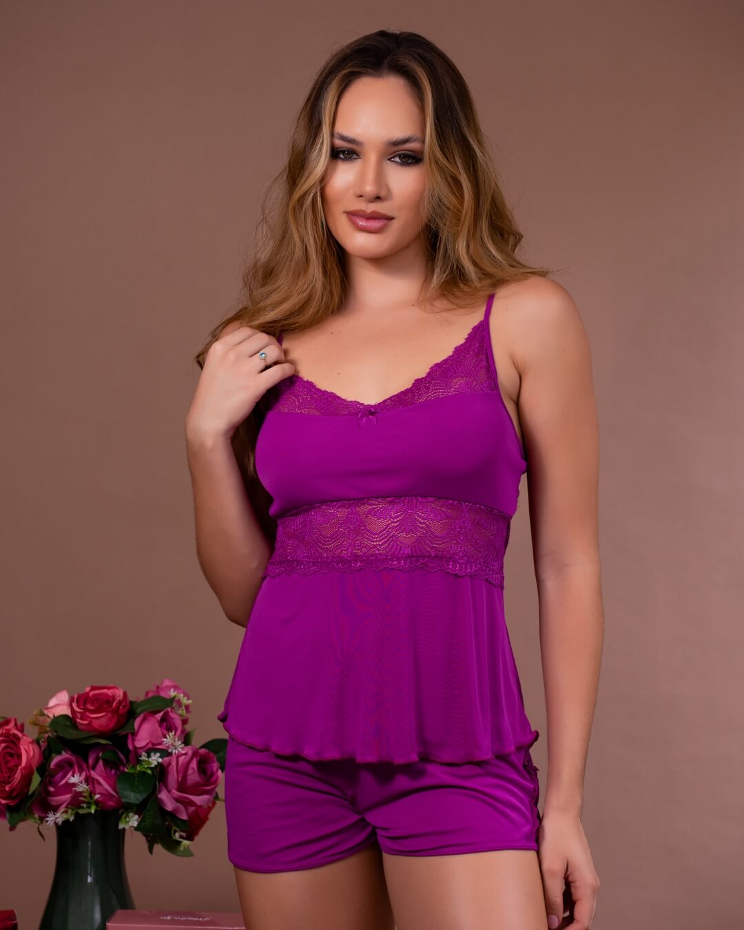 Foto 2 babydoll instintos envolver